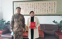 尹晓莉总经理荣获“2021年度关心国防建设先进个人”荣誉称号